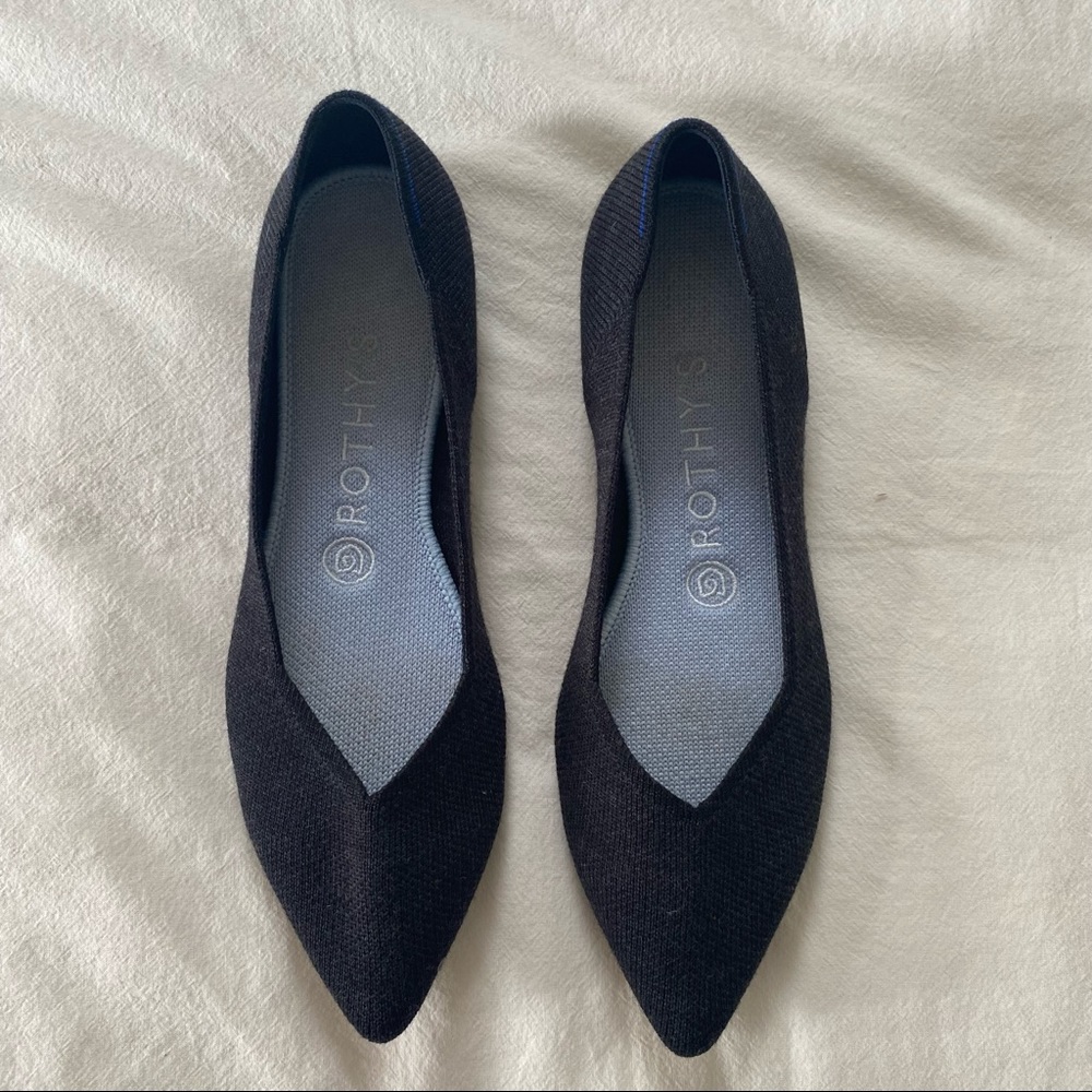 Rothy’s shoes | The Merino Point in Shadow